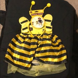 Bumble Bee Skirt & Headband. Costume. New. OS